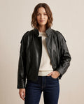 Lands Mode - Vawor | Hochgeschlossen Genarbt Jacke Damen