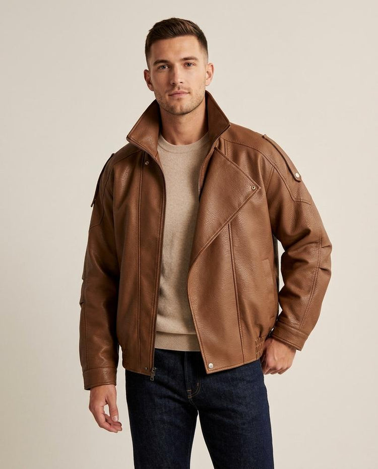 Beanland - Luwom | Gefütterte Asymmetrische Jacke Unisex