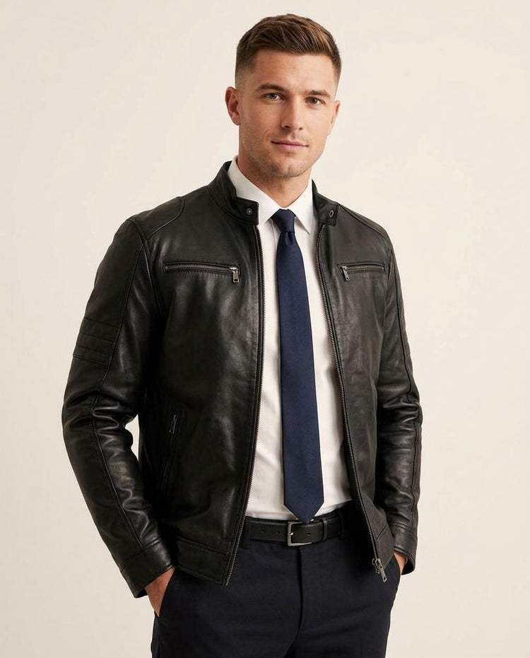 Beanland - Liwek | Glatt Tailliert Jacke Herren