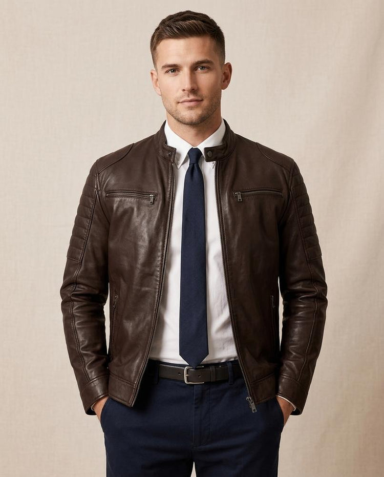 Beanland - Liwek | Glatt Tailliert Jacke Herren