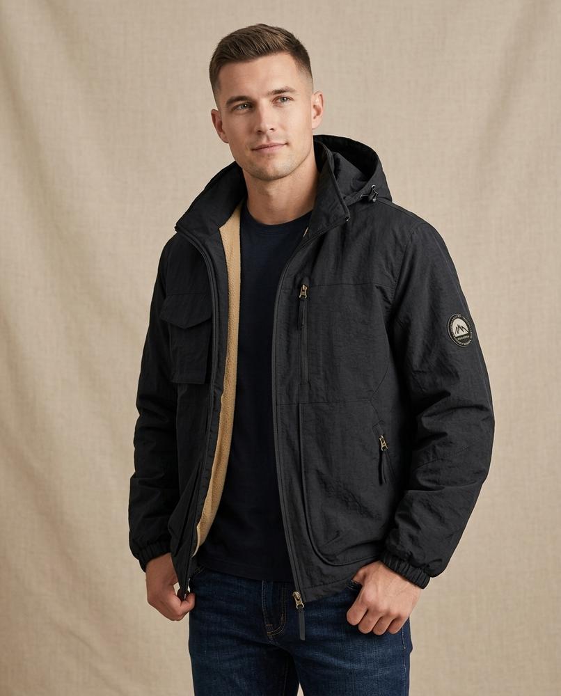 Lands Mode - Renin | Gefüttert Funktional Jacke Herren
