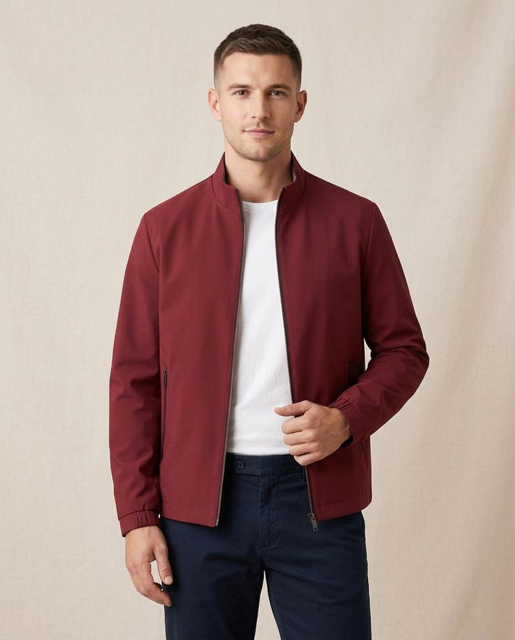 Beanland - Kuzil | Gefütterte Glatte Jacke Herren