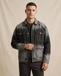 Lands Mode - Cagum | Aufgesetzte Verwaschene Jacke Unisex