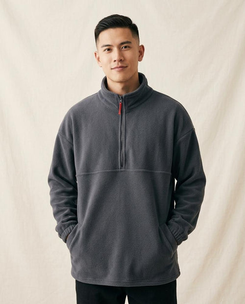 Lands Mode - Cotit | Lockerer Strukturierter Pullover Herren