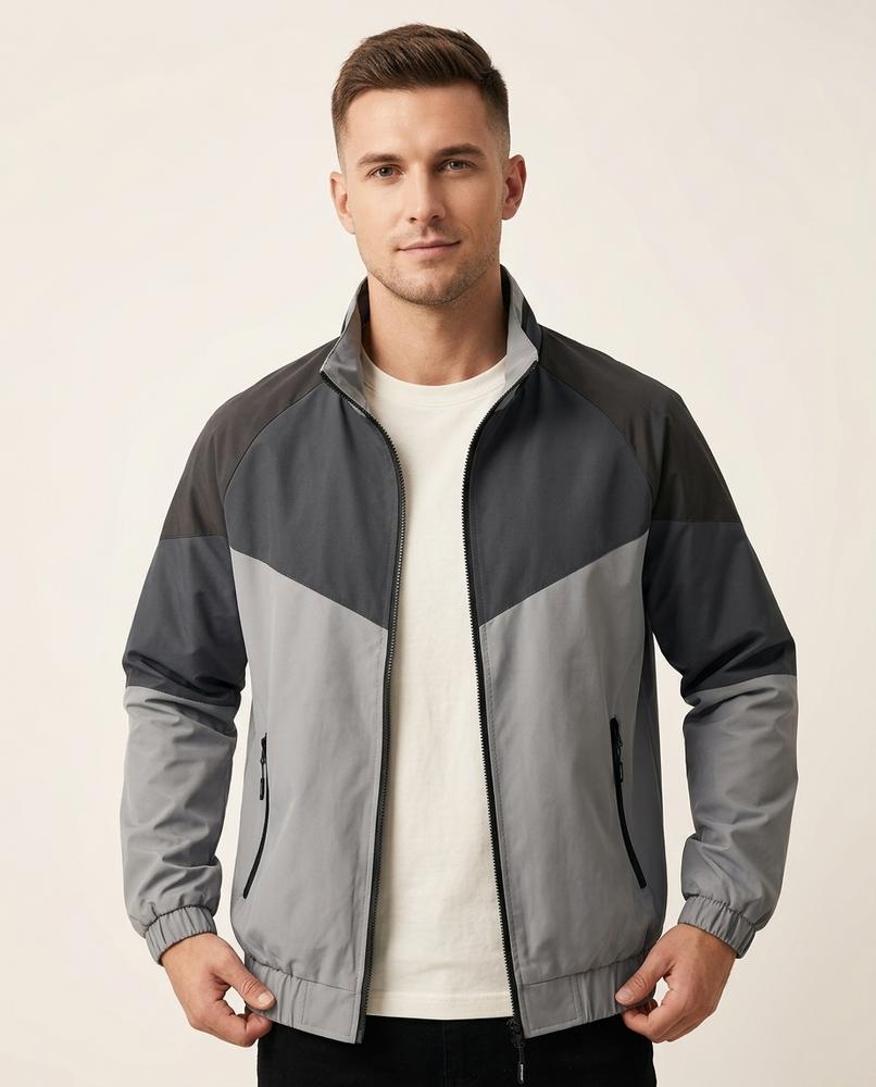 Lands Mode - Dehav | Mehrfarbige Langärmelige Jacke Herren