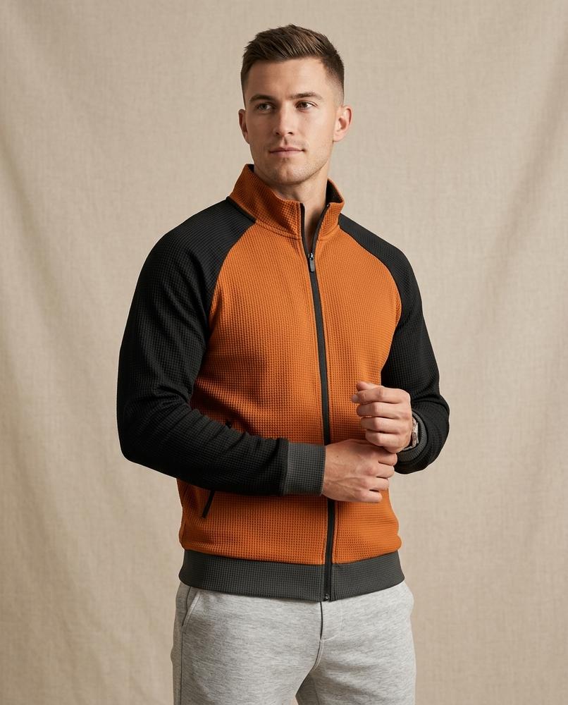 Lands Mode - Verin | Strukturierte Langärmlige Jacke Herren