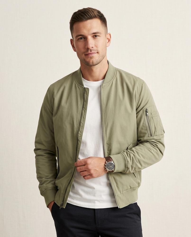 Lands Mode - Lidal | Leichte Langärmlige Jacke Herren