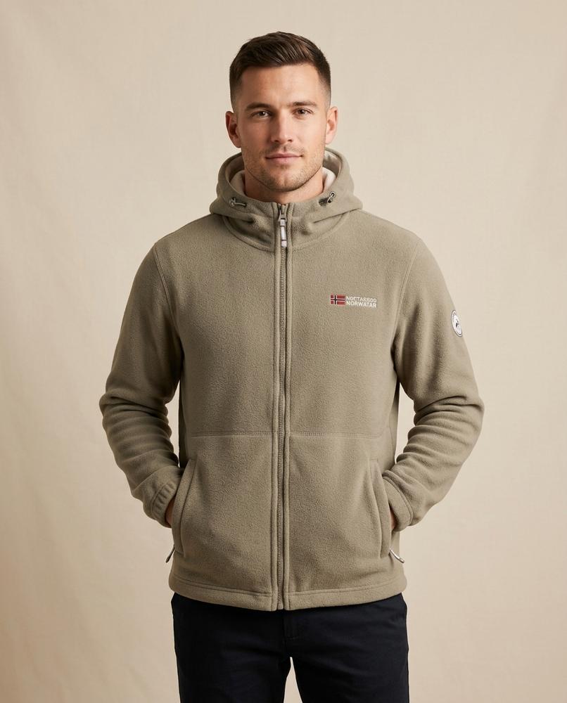 Lands Mode - Eebel | Kapuzen Fleece Jacke Herren