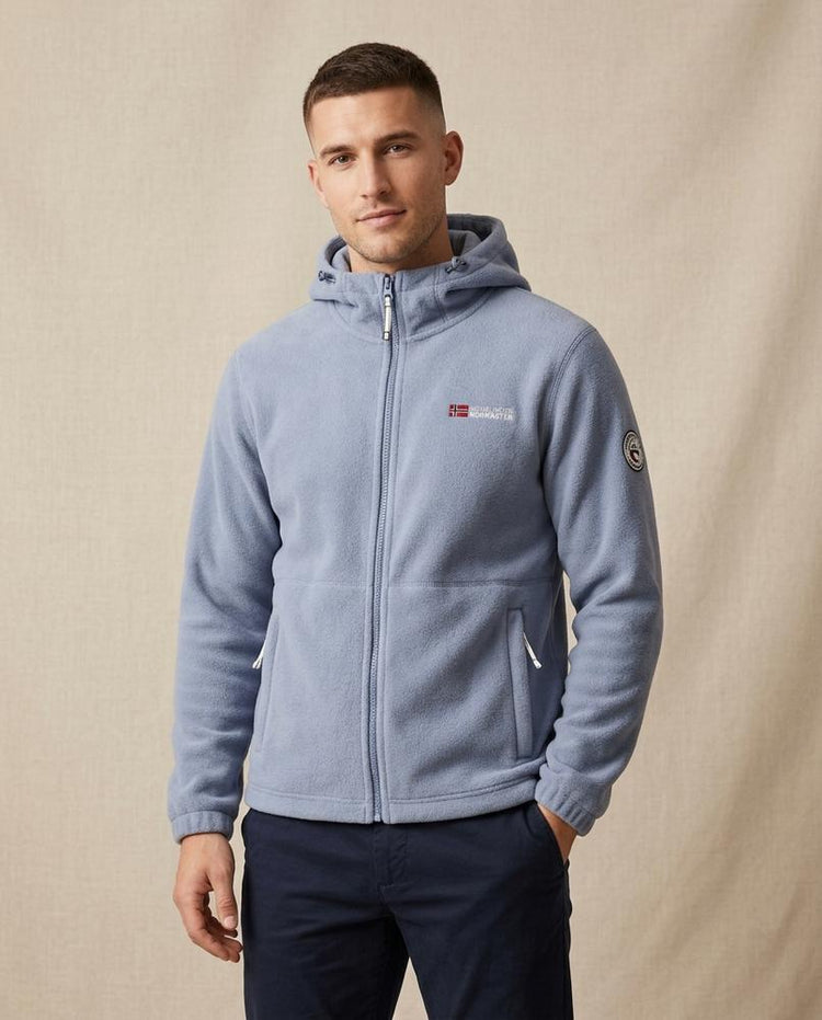 Beanland - Eebel | Kapuzen Fleece Jacke Herren