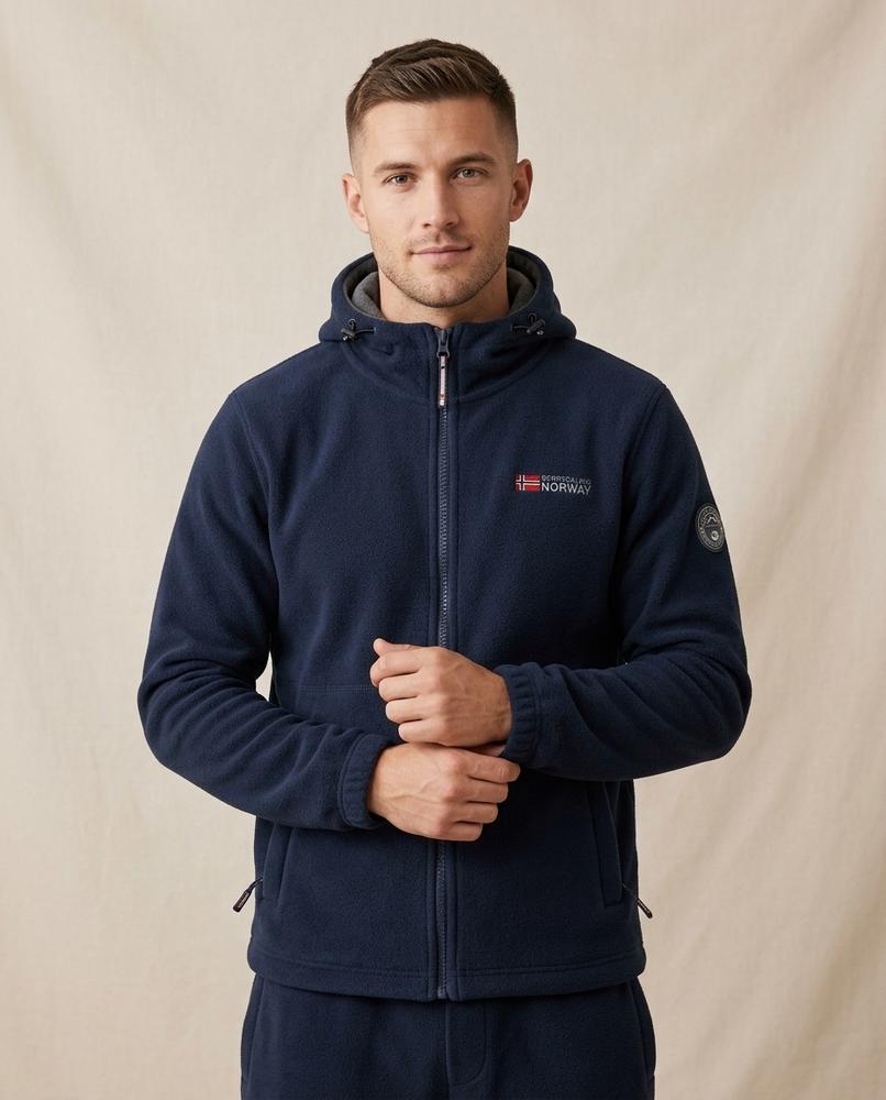 Lands Mode - Eebel | Kapuzen Fleece Jacke Herren