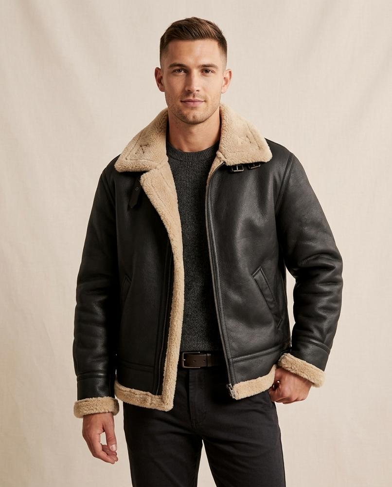 Lands Mode - Renon | Gefütterte Breitkragige Jacke Unisex