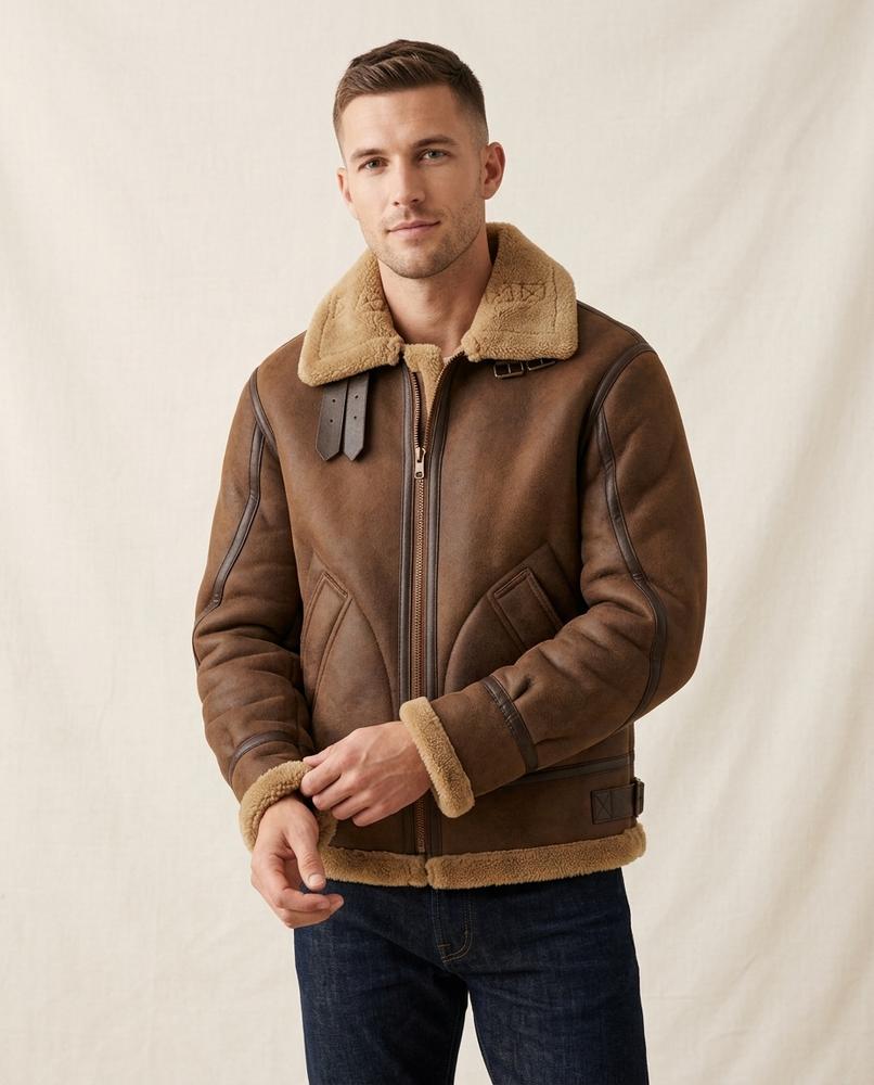 Lands Mode - Renon | Gefütterte Breitkragige Jacke Unisex