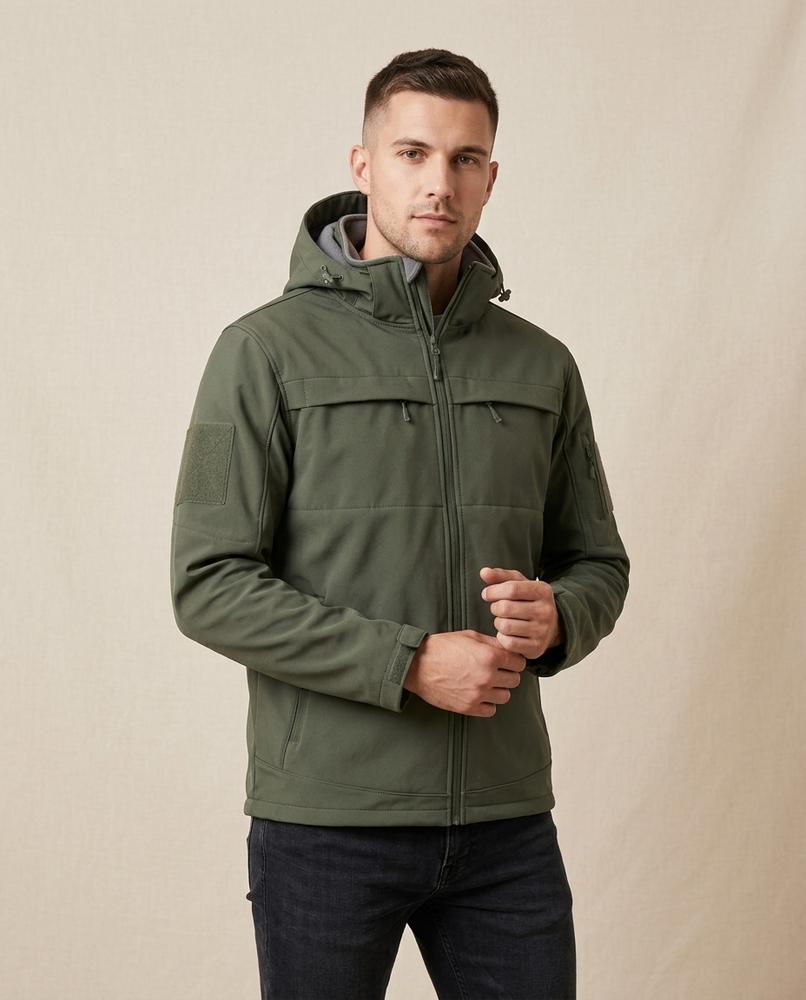 Lands Mode - Vepol | Gefüttert Softshell Jacke Herren