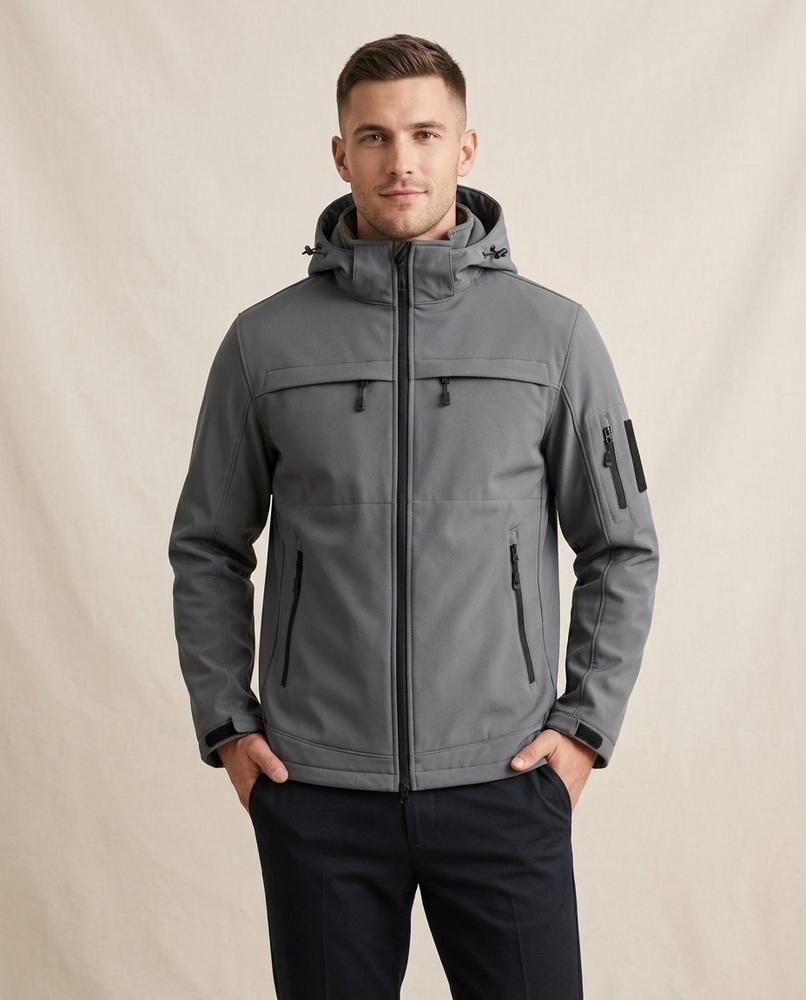 Lands Mode - Vepol | Gefüttert Softshell Jacke Herren