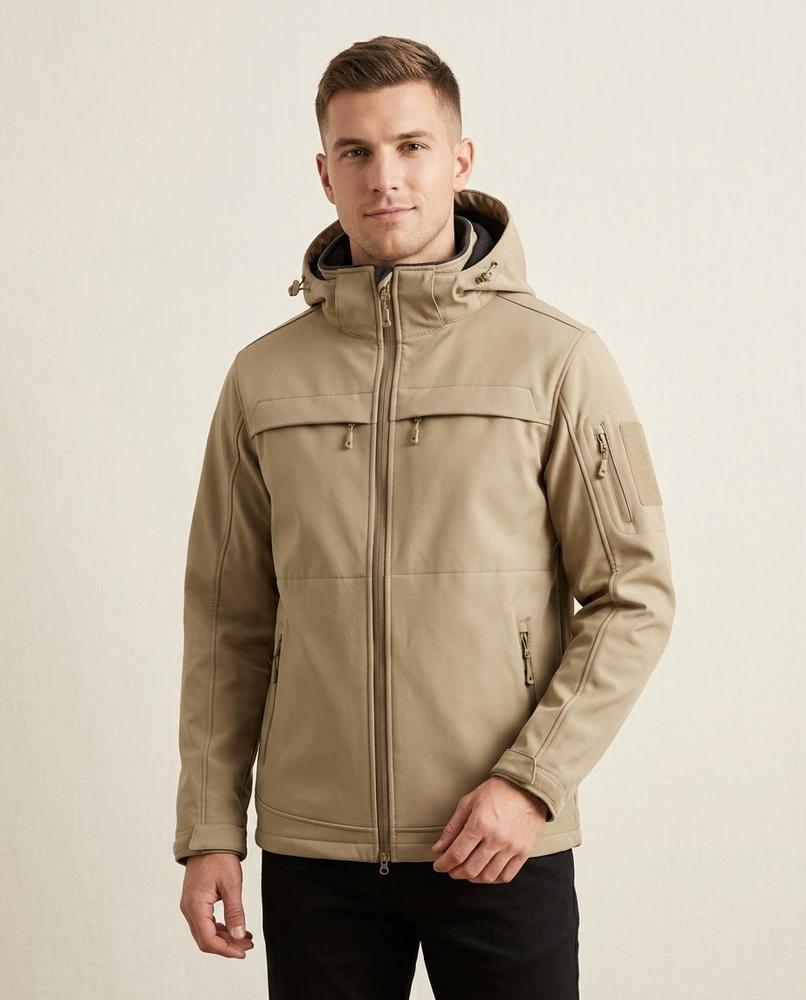 Lands Mode - Vepol | Gefüttert Softshell Jacke Herren