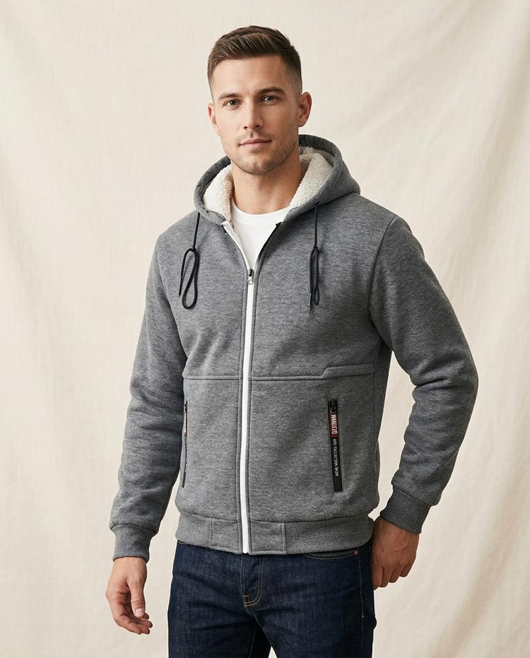 Beanland - Daror | Gefütterte Sweat Jacke Herren
