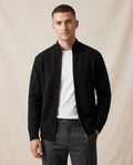 Lands Mode - Divam | Strukturiert Gestrickt Strickjacke Herren