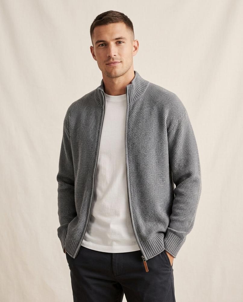 Beanland - Divam | Strukturiert Gestrickt Strickjacke Herren