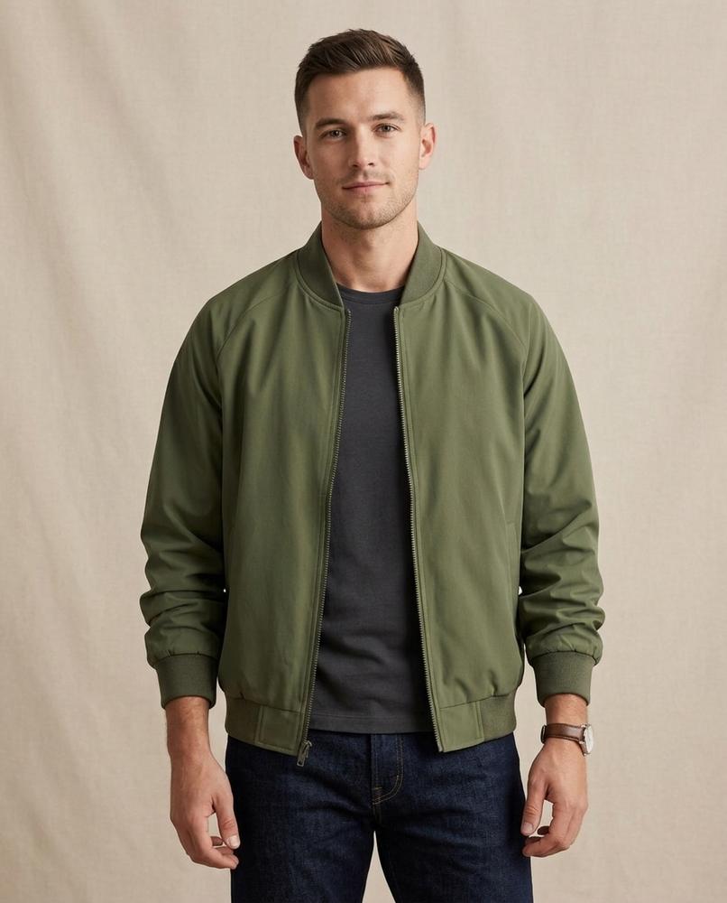 Lands Mode - Vegot | Gefütterte Unifarbene Jacke Unisex