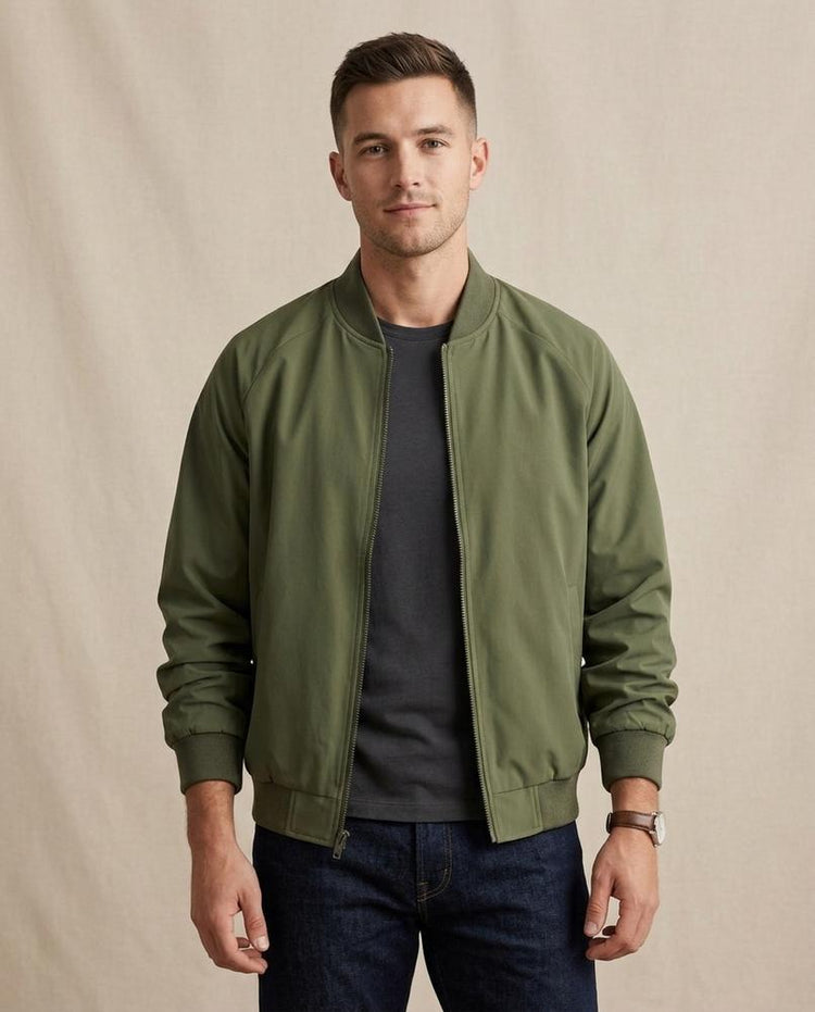Beanland - Vegot | Gefütterte Unifarbene Jacke Unisex