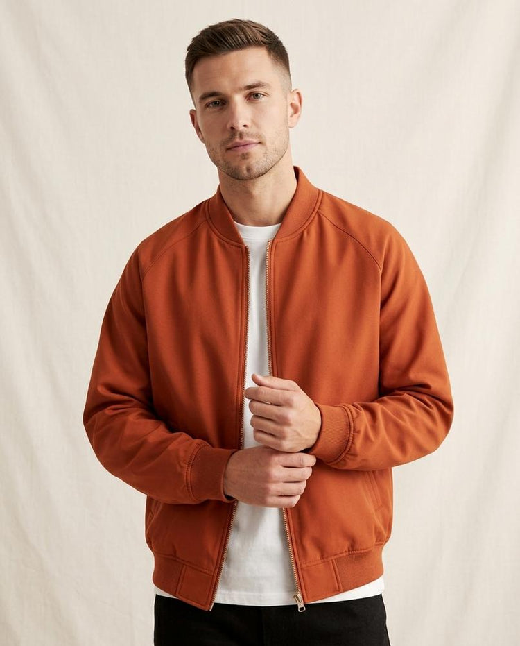 Beanland - Vegot | Gefütterte Unifarbene Jacke Unisex