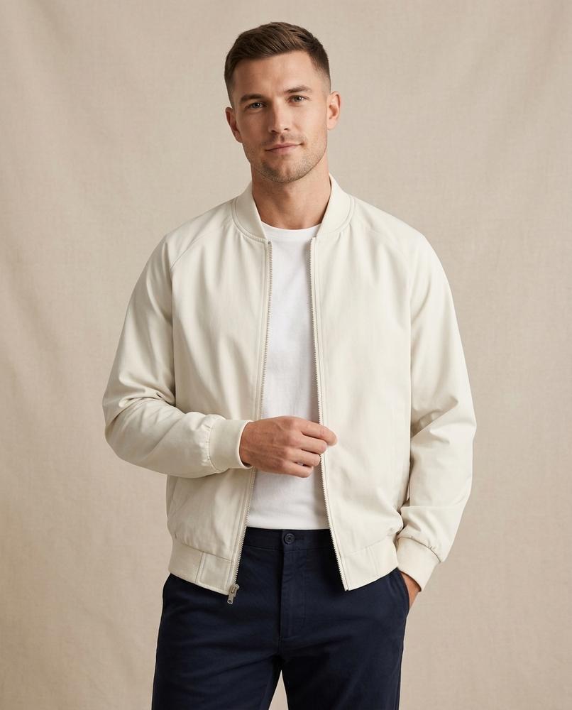 Lands Mode - Vegot | Gefütterte Unifarbene Jacke Unisex