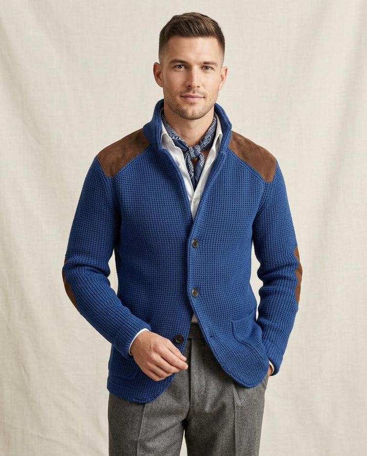Beanland - Kidin | Strukturierter Langärmliger Cardigan Herren