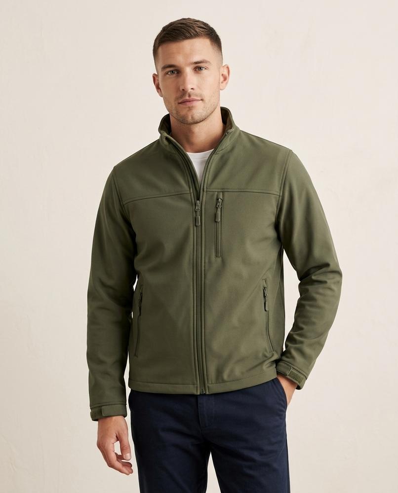 Lands Mode - Savek | Reißverschluss Softshell Jacke Herren