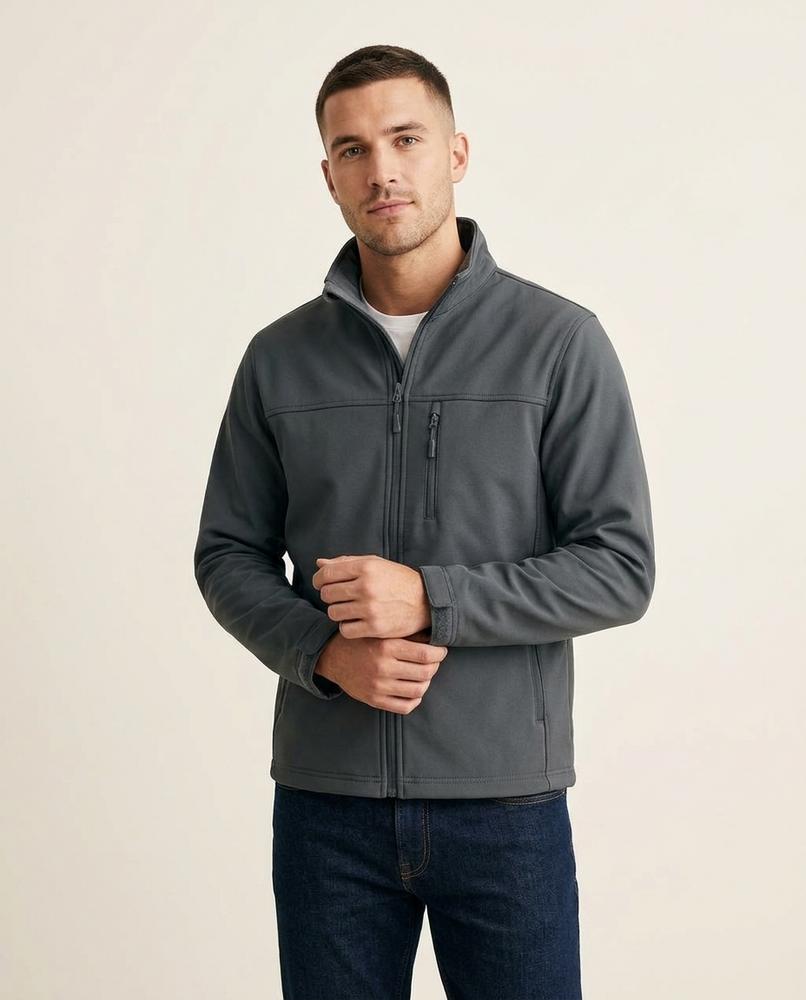 Lands Mode - Savek | Reißverschluss Softshell Jacke Herren