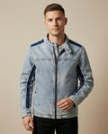 Lands Mode - Yofim | Verwaschene Gestreifte Jacke Herren