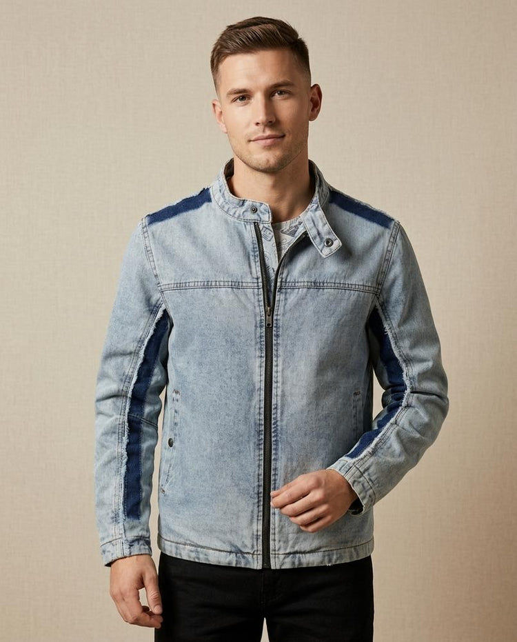 Beanland - Yofim | Verwaschene Gestreifte Jacke Herren