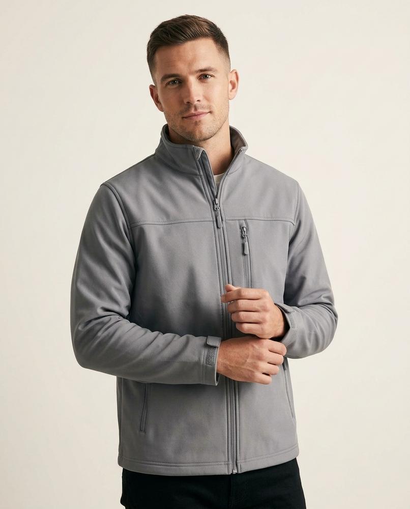 Lands Mode - Savek | Reißverschluss Softshell Jacke Herren