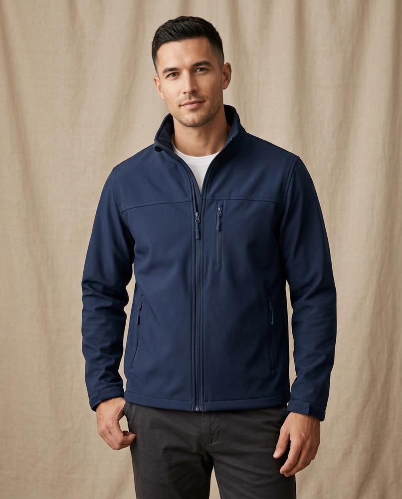 Lands Mode - Savek | Reißverschluss Softshell Jacke Herren
