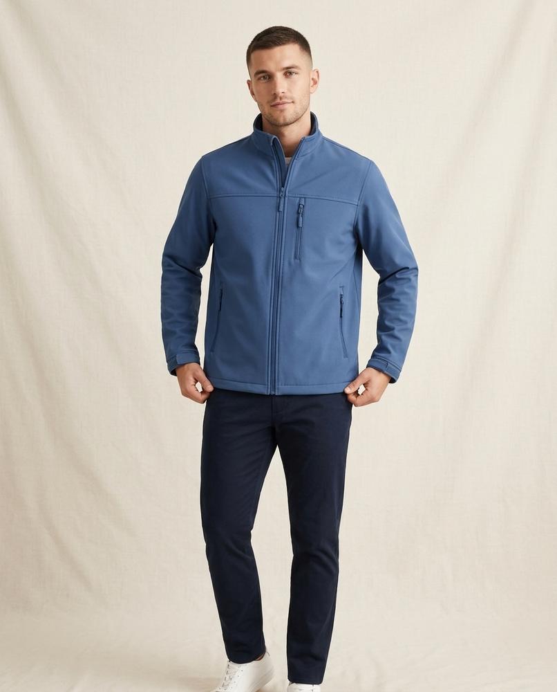 Lands Mode - Savek | Reißverschluss Softshell Jacke Herren