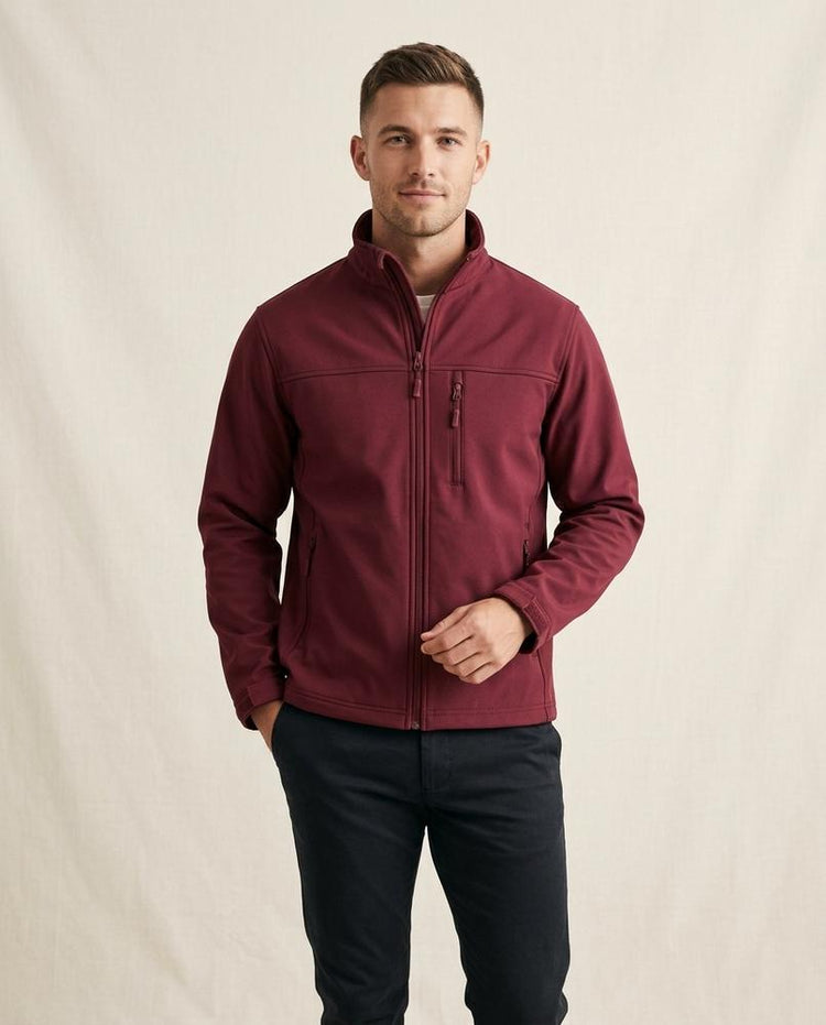 Beanland - Savek | Reißverschluss Softshell Jacke Herren