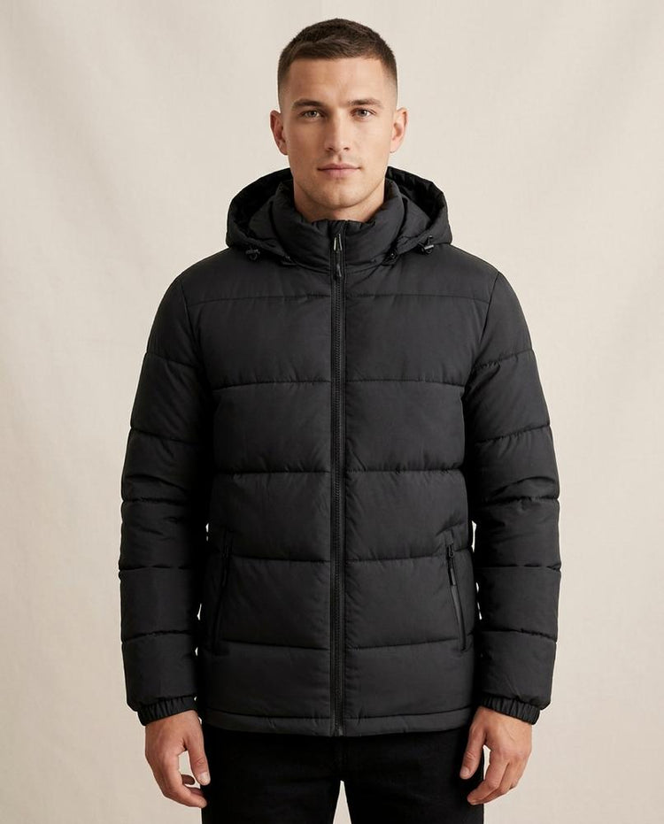 Beanland - Sosev | Gesteppte Gefütterte Jacke Herren