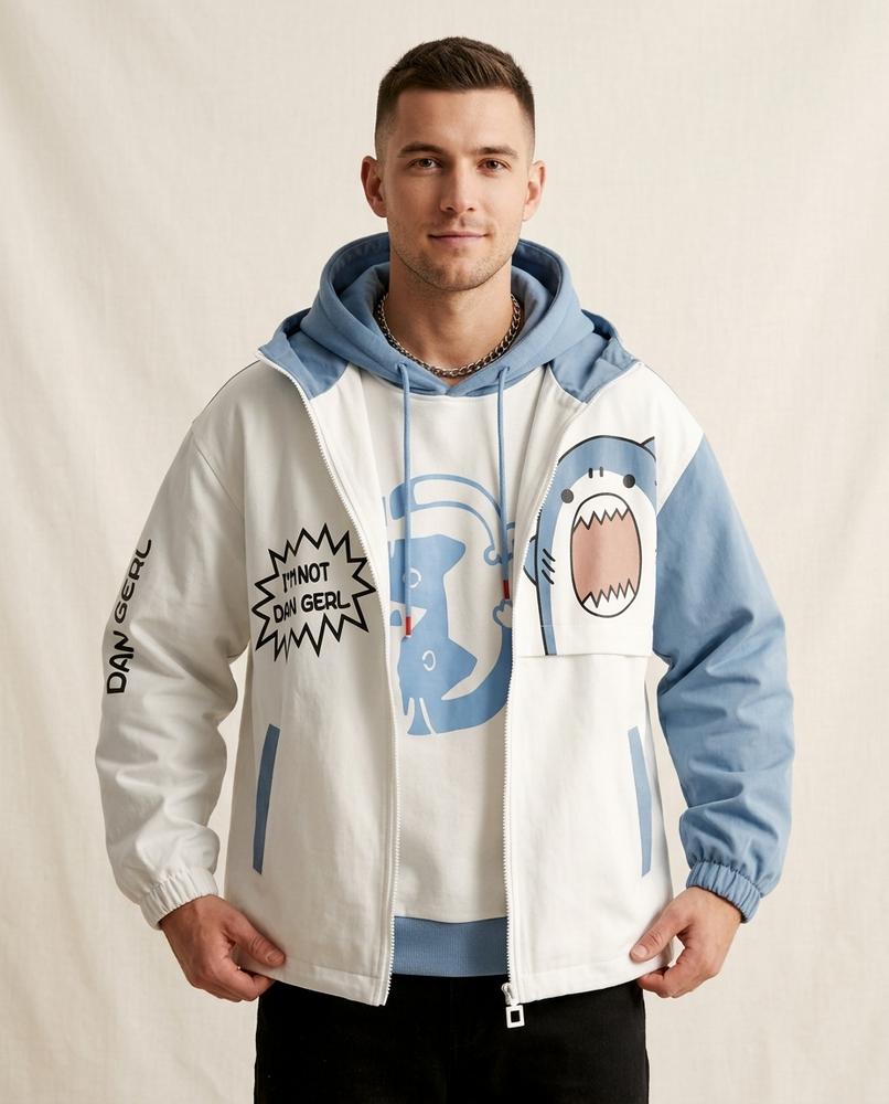 Lands Mode - Sowel | Gefütterte Bedruckte Jacke Unisex