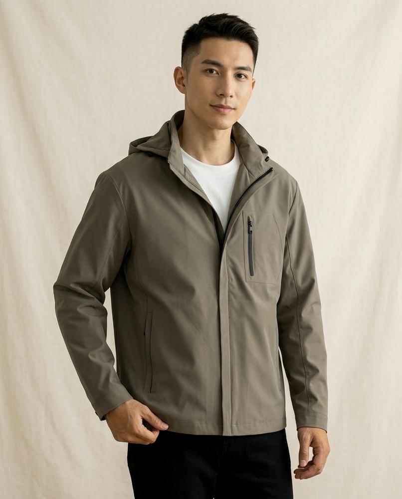 Lands Mode - Kupem | Reißverschluss Softshell Jacke Herren