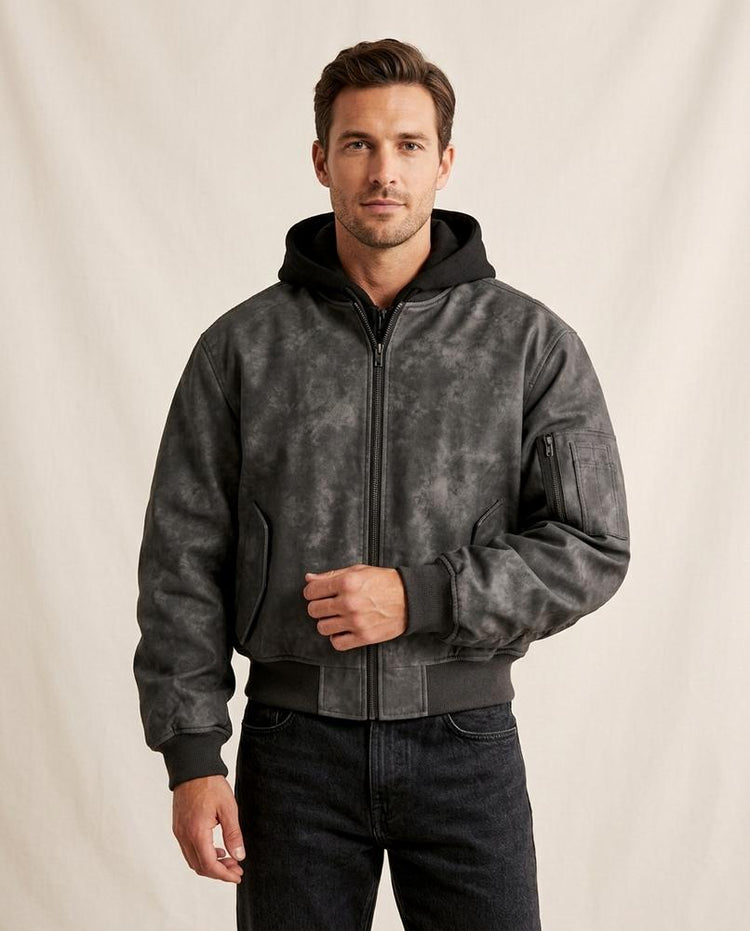 Beanland - Cazuk | Gewaschene Doppellagige Jacke Unisex