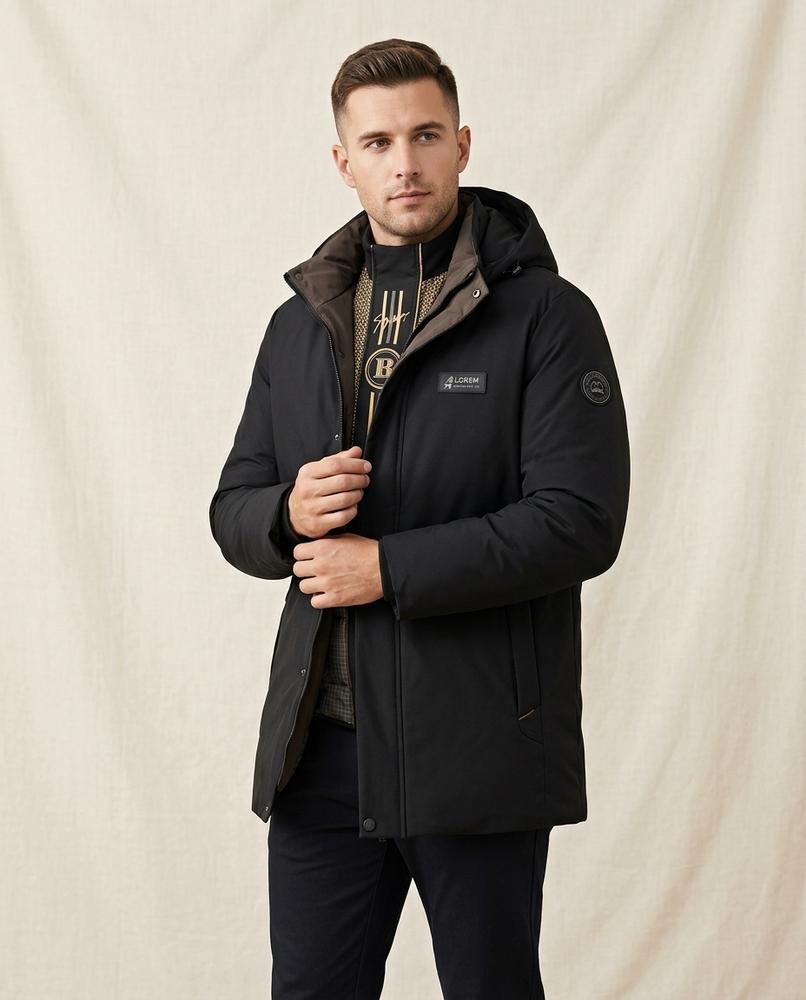 Lands Mode - Suvom | Gefüttert Winddicht Jacke Herren