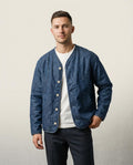 Lands Mode - Yibun | Kragenlose Geknöpfte Jacke Unisex