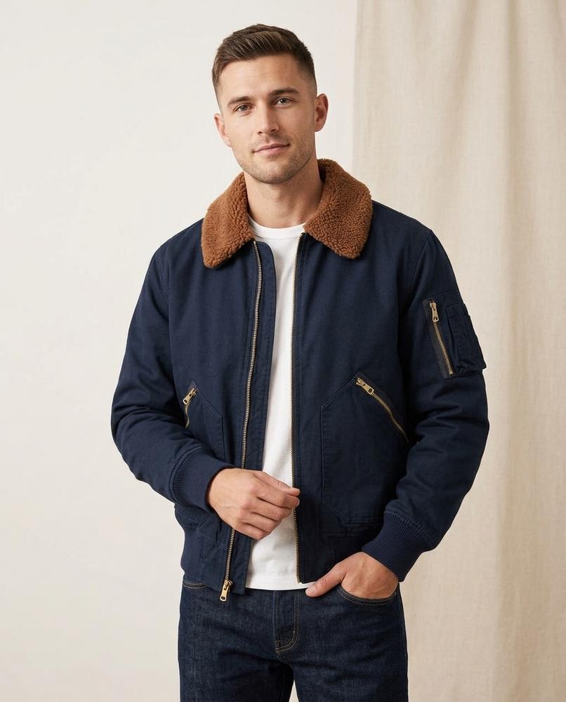 Beanland - Zakis | Gefütterte Kurze Jacke Herren