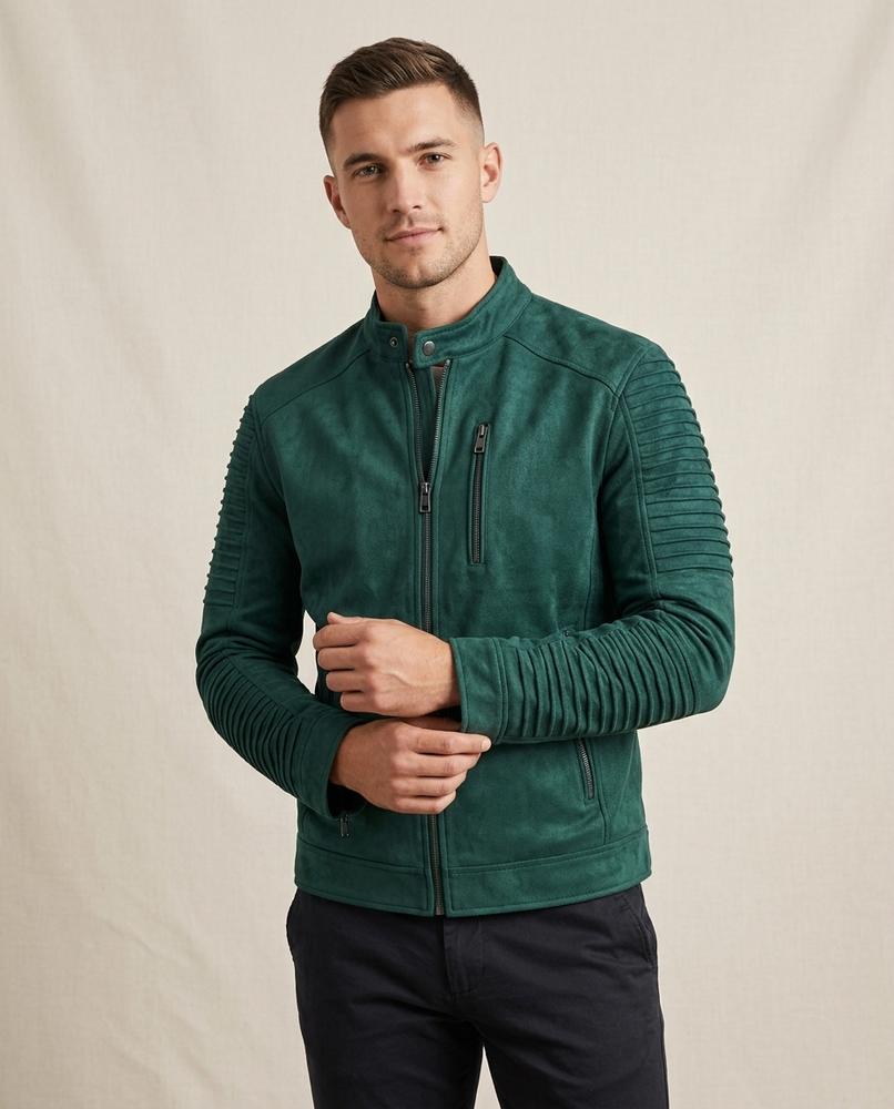 Lands Mode - Vogal | Veloursartig Tailliert Jacke Herren