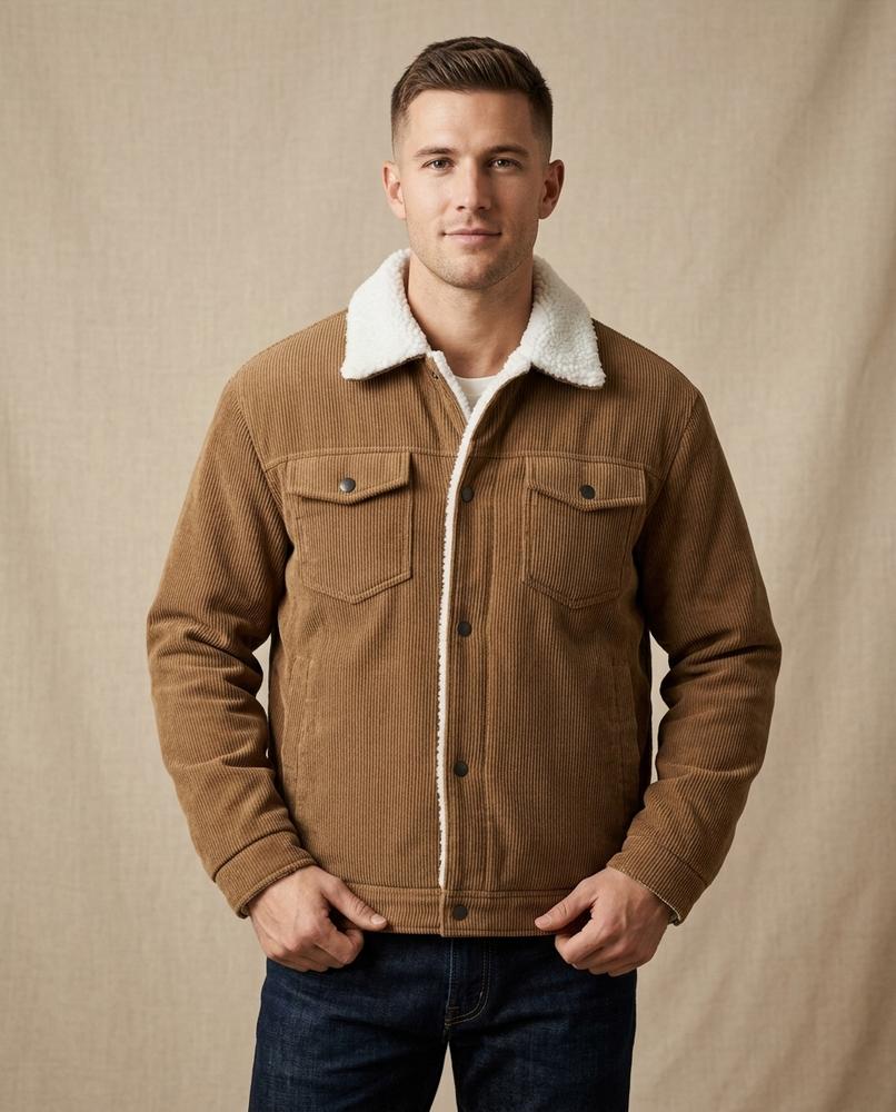 Beanland - Eilon | Gefütterte Cord Jacke Unisex