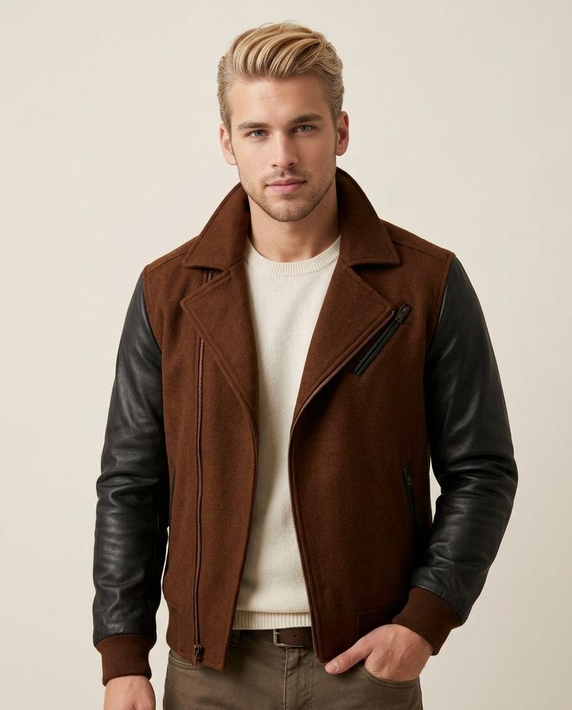 Beanland - Aegim | Asymmetrisch Kombiniert Jacke Herren