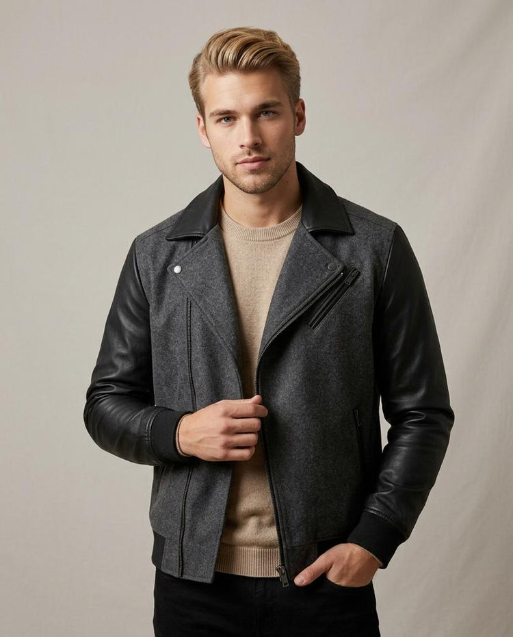 Beanland - Aegim | Asymmetrisch Kombiniert Jacke Herren