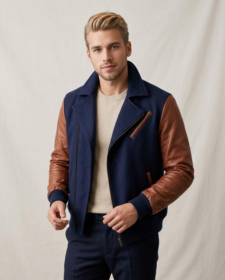 Beanland - Aegim | Asymmetrisch Kombiniert Jacke Herren