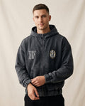 Lands Mode - Yunor | Gewaschen Bestickt Hoodie Unisex