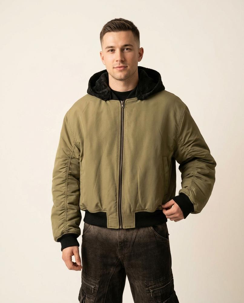 Lands Mode - Zepok | Gefütterte Kapuzen Jacke Unisex
