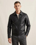 Lands Mode - Yuwel | Umlegekragen Kunstleder Jacke Herren